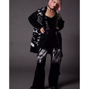 Her Universe Studio Ghibli Spirited Away Convertible Denim Pants size Large